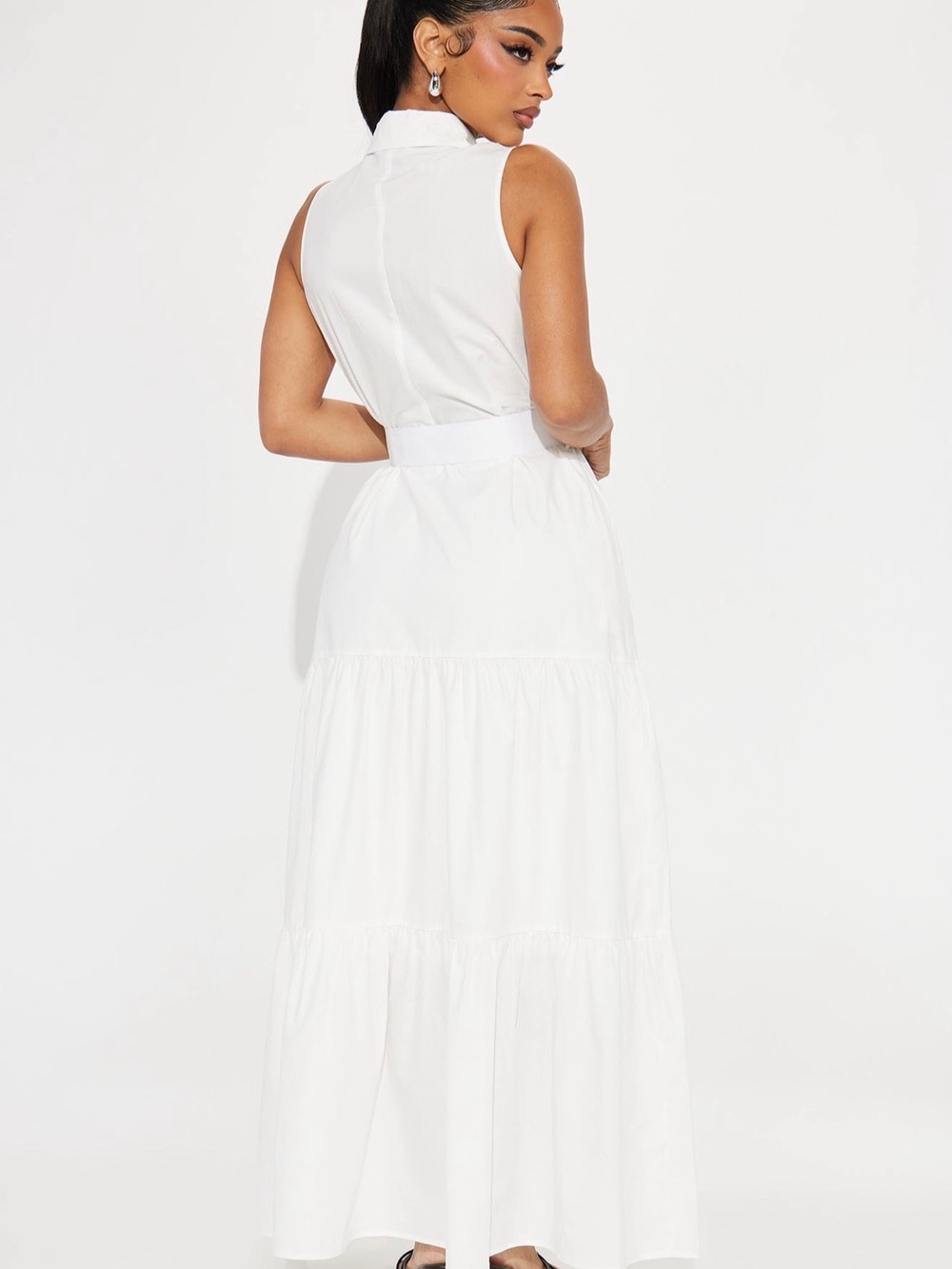 Fashion nova poplin maxi dress - Picture 3 of 3